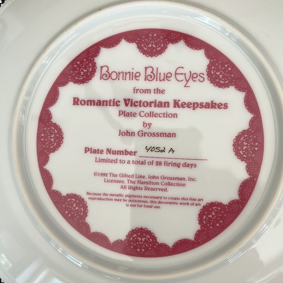 John Grossman plate collection. Excellent condition - Picture 2 of 5